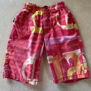 Vintage MOSCHINO BAMBINO Colorful Shorts sz 2